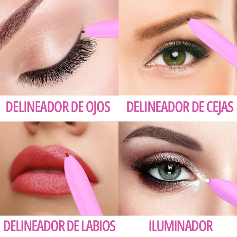 Lápiz de maquillaje 4 en 1